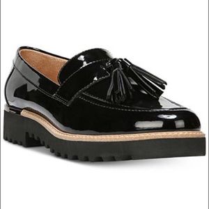 Franco Sarto L-Carolynn Black Loafers